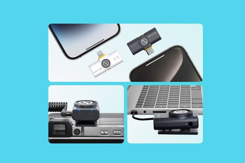 Hollyland Lark M2: setup facile