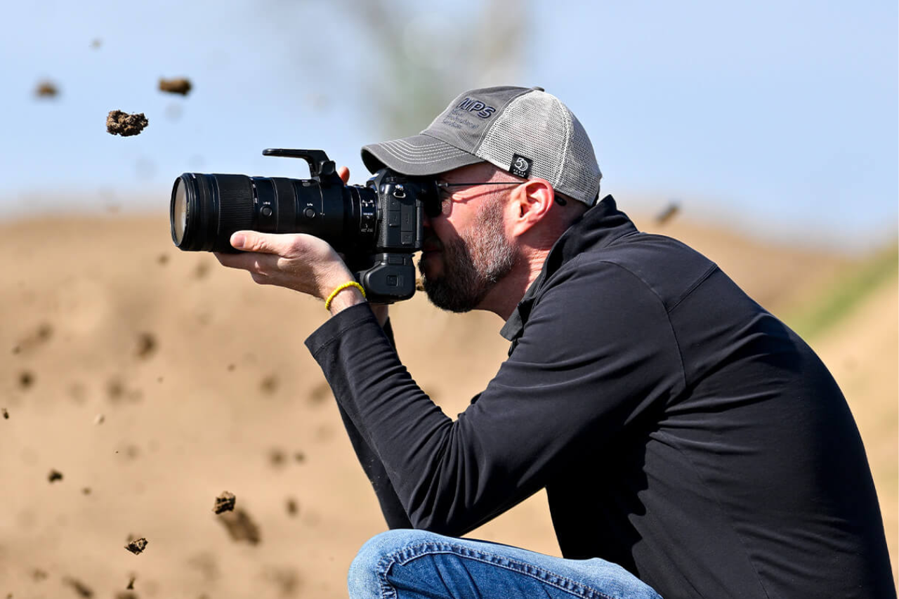 Nikon Z6 III durante utilizzo