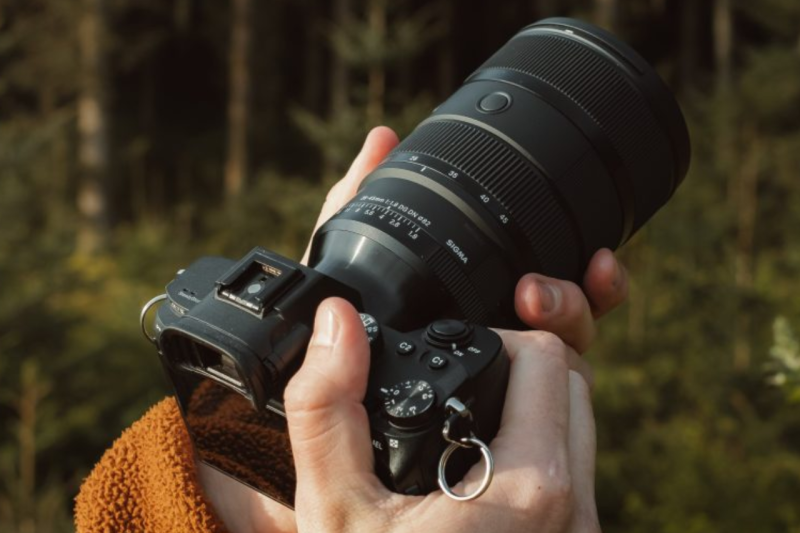 Sigma art 28-45mm f1.8 dg dn durante un utilizzo