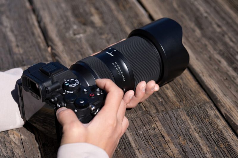 Tamron 50-300mm F/4.5-6.3 Di III VC durante uno shooting