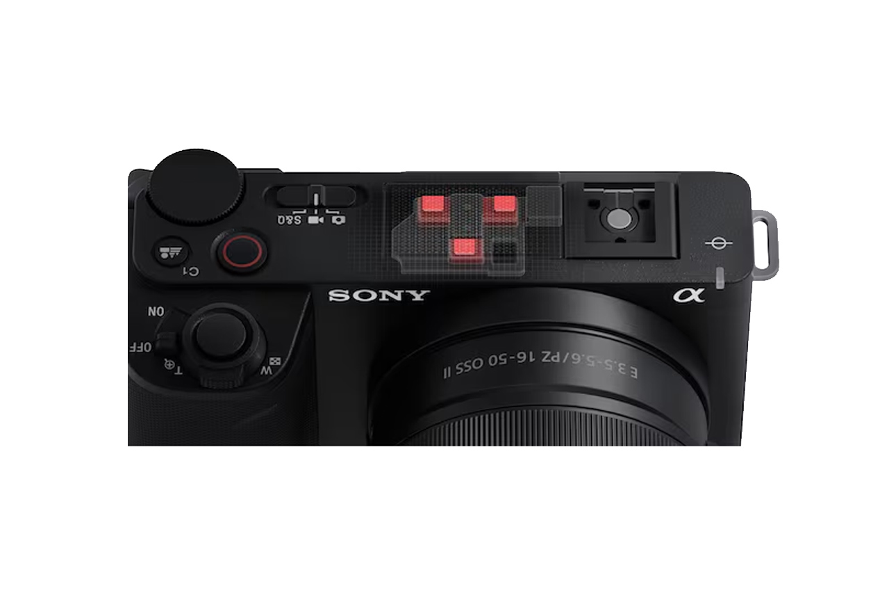 Sony ZV-E10 II: audio a tre capsule