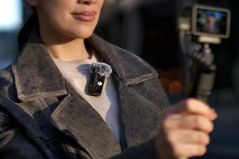 DJI MIc connessi con DJI action 5 pro