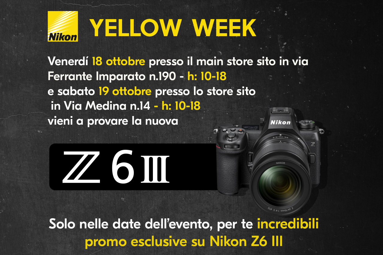 Nikon z6 III evento touch and try da Foto Ema, 18 e 19 ottobre 2024