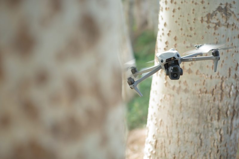 DJI AIr 3S: rilevamento ostacoli