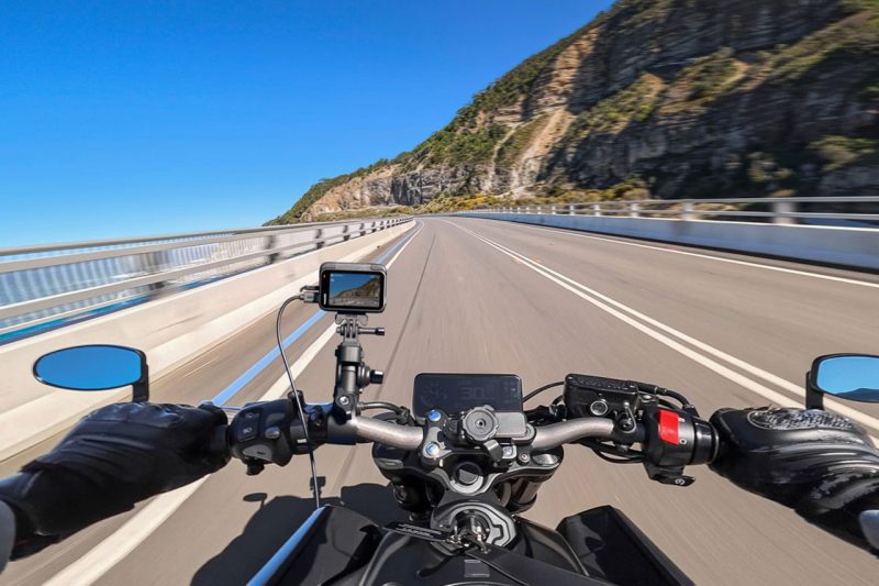 Insta360 ace pro 2 durante una sessione fotografica