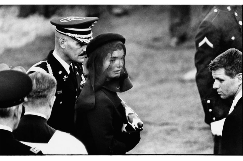 Jaqueline Kennedy al funale di JF Kennedy