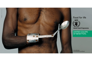 Oliviero Toscani - foto dell'IPA - Campagna realizzata per Benetton