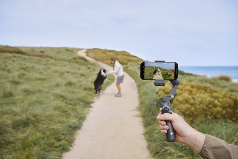 DJI Osmo Mobile 7: soggetti in movimento