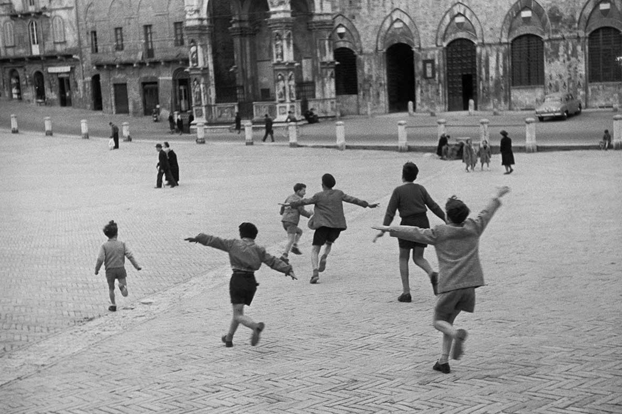 Una foto scattata in Italia da Henri Cartier Bresson
