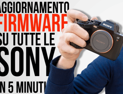 Sony: guida agli aggiornamenti firmware. Videotutorial a cura di Davide Gargiulo.