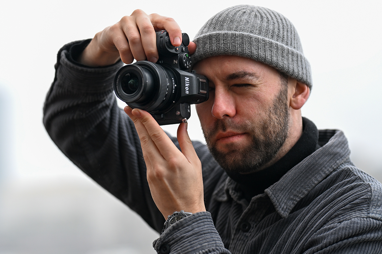 Nikon Z5II durante uno shooting