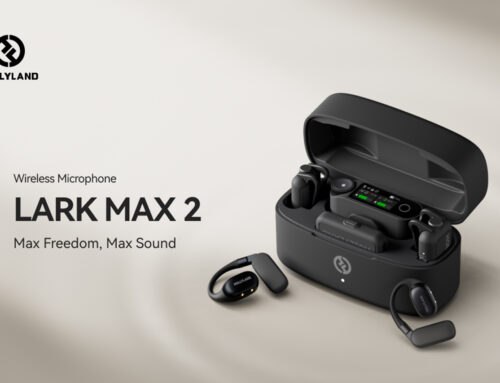 Hollyland LARK MAX 2: il microfono wireless che ridefinisce gli standard dell’audio professionale.