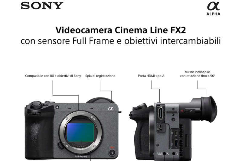 Sony FX2 tasti