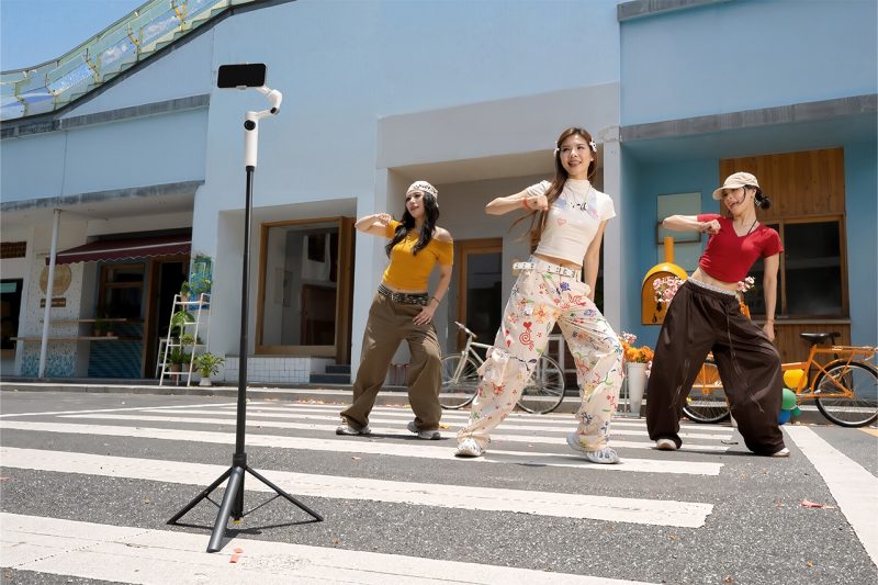 Insta360 flow 2 durante utilizzo