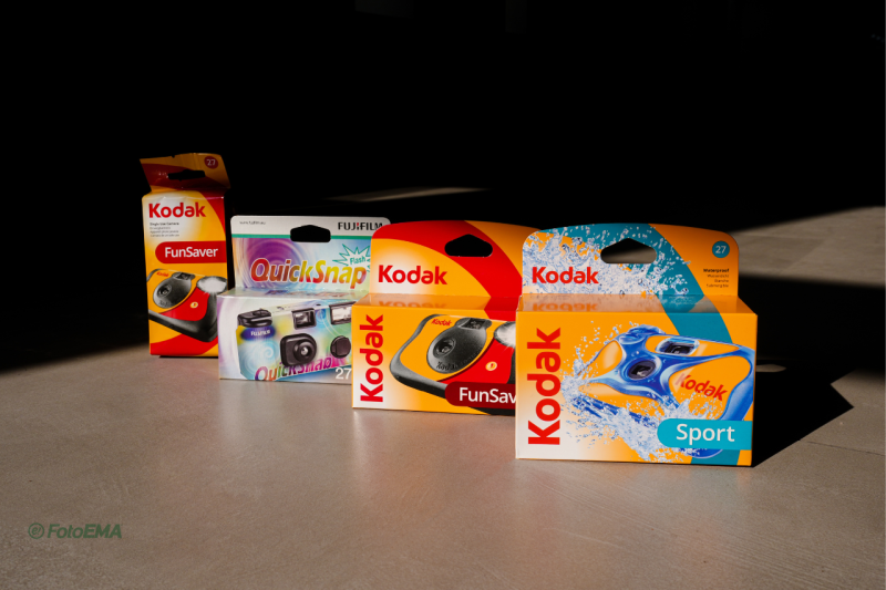 Kodak e Fujifilm Usa e getta