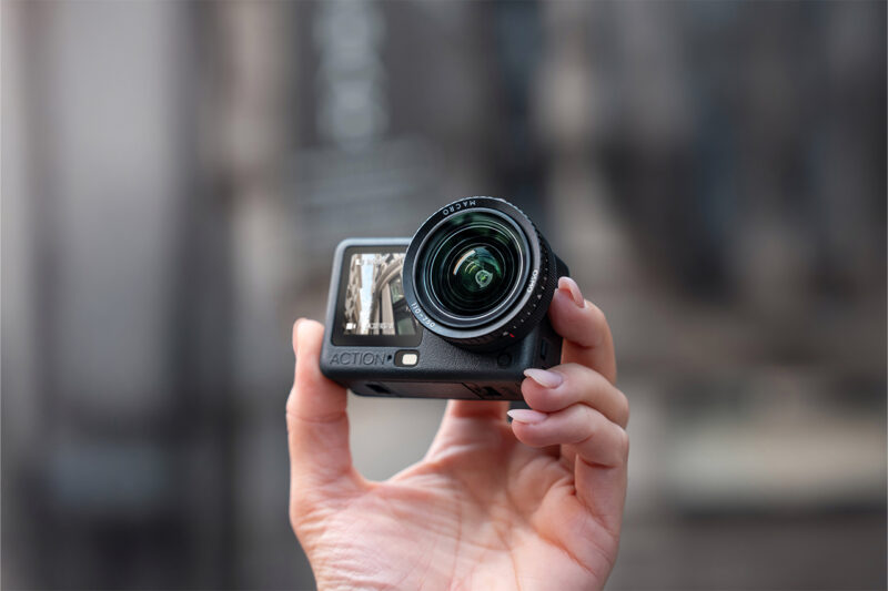 DJI Osmo Action 6 macro lens