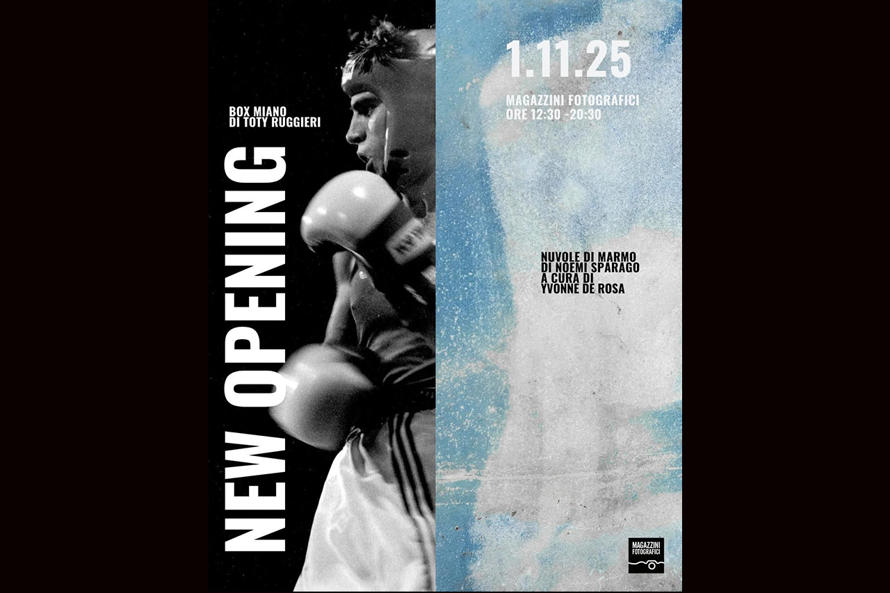 Magazzini fotografici, mostra doppia personale ,tony ruggieri e Noemi Sparago