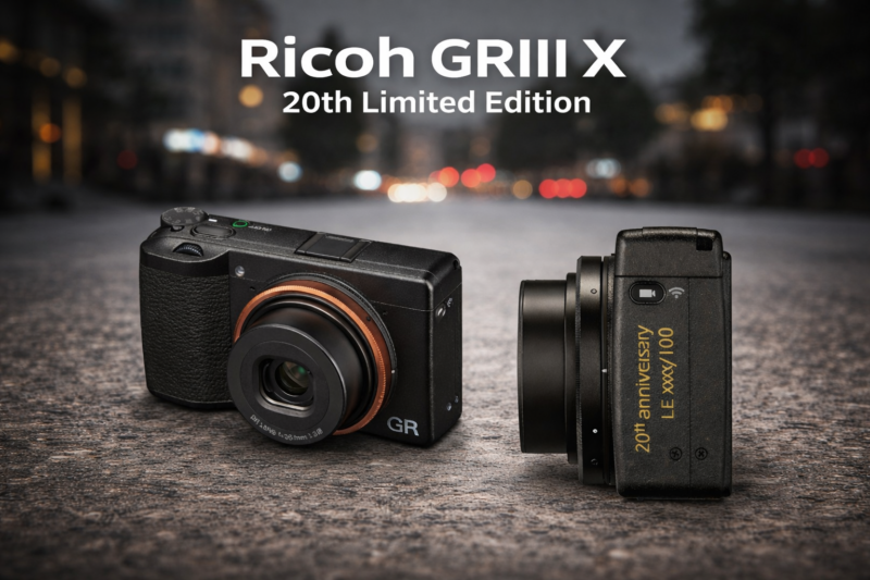 Ricoh GRIII X 20th Anniversary