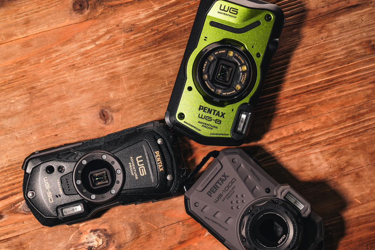 Pentax WG-Series: Wg-8, WG-1000 e WG-90