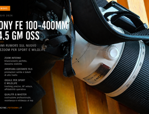 Rumors Sony FE 100-400mm F4.5 GM OSS: si alza l’asticella.
