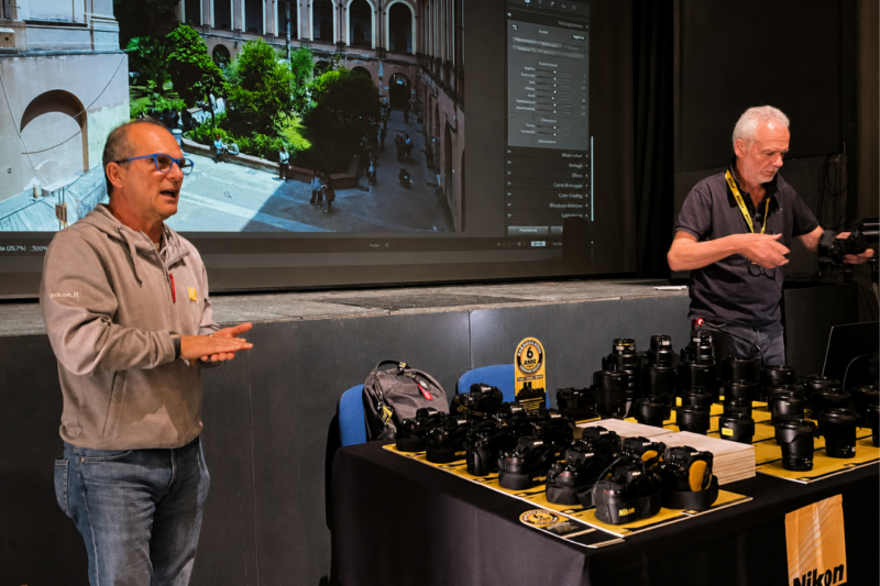 Robertto Bachis e Saverio Lombardi Vallauri per Nikon