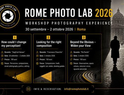 Rome Photo Lab 2026: tre workshop a Roma per la street photography.