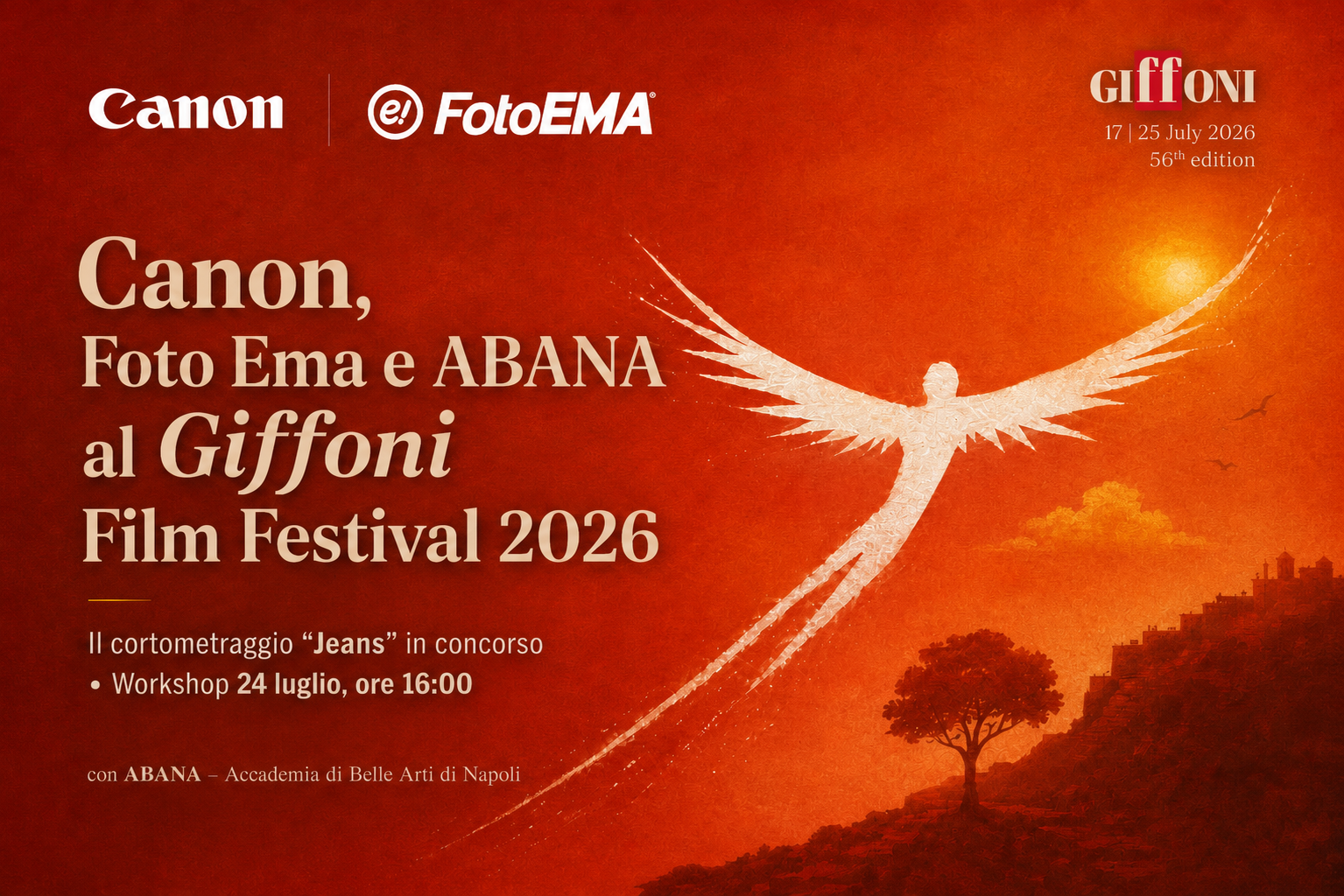 Canon, Giffoni e Abana al Giffoni Film Festival