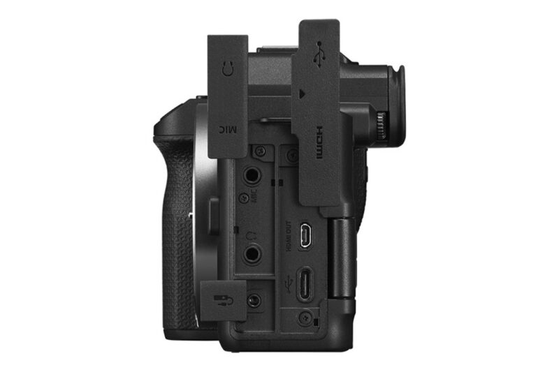 Canon EOS R8II accesso laterale